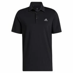 ADIDAS Gents Ultimate365 Solid Left Chest Polo Shirt Black