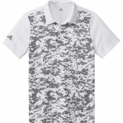 ADIDAS Junior - Boys Digital Camouflage Polo Shirt White -Cheap Footwear Store P GM4109ADIDASSHIRTWHITEBOYS 5 L