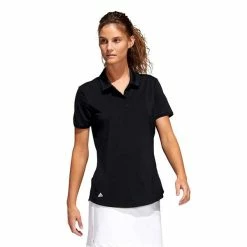 ADIDAS Ladies Ultimate 365 Solid Polo Shirt Black -Cheap Footwear Store P GM5429ADIDASSHIRTBLACKLADIES 4 L