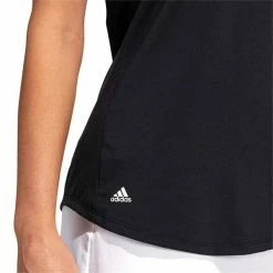 ADIDAS Ladies Ultimate 365 Solid Polo Shirt Black -Cheap Footwear Store P GM5429ADIDASSHIRTBLACKLADIES 5 L