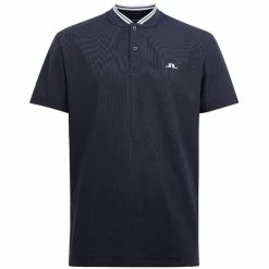 J.Lindeberg Gents Tyson Reg Fit Polo Navy