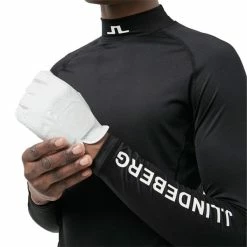 J.Lindeberg Gents Aello Soft Compression Black (9999) 11 J.Lindeberg Gents Aello Soft Compression Black (9999) -Cheap Footwear Store P GMJT06334JLINDEBERGMOCKBLACK9999GENTS 4 L