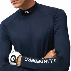 J.Lindeberg Gents Aello Soft Compression Top Navy 6855 -Cheap Footwear Store P GMJT06624JLINDEBERGTOPNAVY6855GENTS 4 L