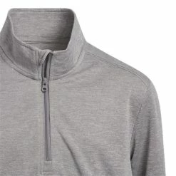 ADIDAS Junior - Boys Heather ¼ Zip Sweatshirt Grey Three - Melange -Cheap Footwear Store P GQ2416ADIDASTOPGREYMELANGEBOYS 3 L
