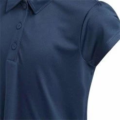 ADIDAS Junior - Girls Performance Primegreen Polo Shirt Crew Navy -Cheap Footwear Store P GQ2449ADIDASSHIRTCREWNAVYGIRLS 2 L