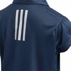 ADIDAS Junior - Girls Performance Primegreen Polo Shirt Crew Navy -Cheap Footwear Store P GQ2449ADIDASSHIRTCREWNAVYGIRLS 4 L