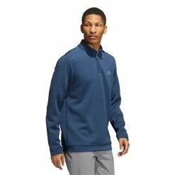 ADIDAS Gents Primegreen DWR ¼ Zip Top Crew Navy -Cheap Footwear Store P GR3105ADIDASTOPCREWNAVYGENTS 4 L