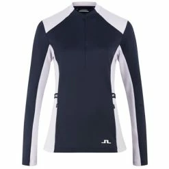 J.Lindeberg Ladies Beth Mid Layer Top Navy