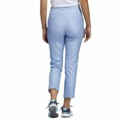 ADIDAS Ladies Ultimate365 Print Primegreen Ankle Pants Ambient Sky - White -Cheap Footwear Store P H11055ADIDASPANTSAMBIENTSKYWHITELADIES 1 L