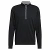 ADIDAS Gents Lightweight ¼ Zip Top Black -Cheap Footwear Store P H54060ADIGENTSLTWGTTOPBLACK L