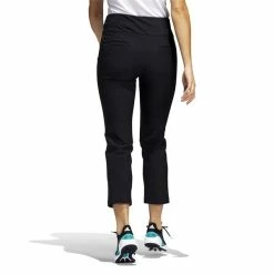 ADIDAS Ladies Pull-On Ankle Pants Black -Cheap Footwear Store P HA3408ADIDASPANTSBLACKLADIES 2 L