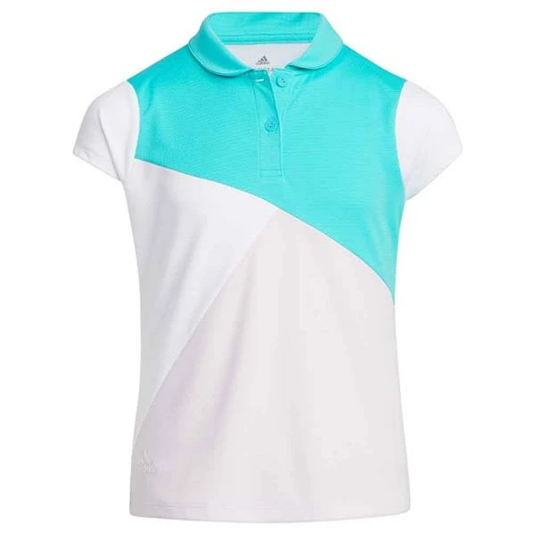 ADIDAS Junior - Girls Primeblue Heat.Rdy Polo Shirt Semi Mint Rush 3 ADIDAS Junior - Girls Primeblue Heat.Rdy Polo Shirt Semi Mint Rush