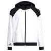 ADIDAS Junior - Girls Anorak Jacket Black - White