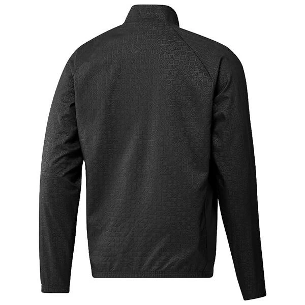 ADIDAS Gents Deboss Primegreen ¼ Zip Pullover Black 4 ADIDAS Gents Deboss Primegreen ¼ Zip Pullover Black - Image 2