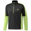 ADIDAS Gents Color Block ¼ Zip Pullover Black - Pulse Lime -Cheap Footwear Store P HC5572ADIDASPULLOVERBLACKPULSELIMEGENTS L