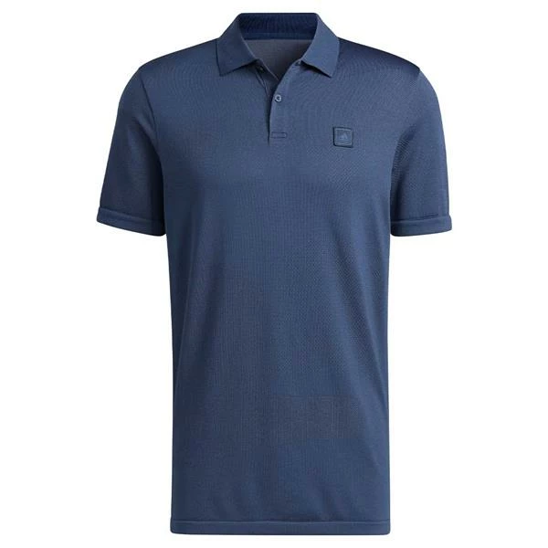 ADIDAS Gents Go-To Seamless Polo Shirt Crew Navy 3 ADIDAS Gents Go-To Seamless Polo Shirt Crew Navy