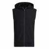 ADIDAS Gents Hoodie Vest Black 1 ADIDAS Gents Hoodie Vest Black -Cheap Footwear Store P HF6566ADIDASHOODIEBLACKGENTS L