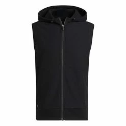 ADIDAS Gents Hoodie Vest Black