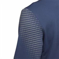 ADIDAS Gents Statement Cold.Rdy Long Sleeve Polo Shirt Crew Navy -Cheap Footwear Store P HF6582ADIDASSHIRTCREWNAVYGENTS 5 L