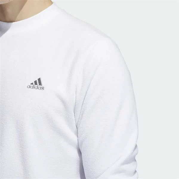 ADIDAS Gents Core Crew Neck Sweatshirt White 7 ADIDAS Gents Core Crew Neck Sweatshirt White - Image 5