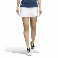 ADIDAS Ladies Primeblue Frill Sport Skort White -Cheap Footwear Store P HG1195ADIDASSKORTWHITELADIES 2 L