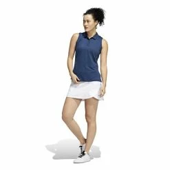 ADIDAS Ladies Primeblue Frill Sport Skort White -Cheap Footwear Store P HG1195ADIDASSKORTWHITELADIES 4 L