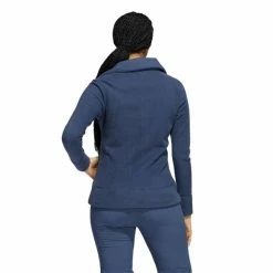 ADIDAS Ladies Polar Fleece Jacket Crew Navy -Cheap Footwear Store P HG6989ADIDASJACKETCREWNAVYLADIES 2 L