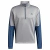 ADIDAS Gents Color Block ¼ Zip Pullover Grey Three - Crew Navy 2 ADIDAS Gents Color Block ¼ Zip Pullover Grey Three - Crew Navy -Cheap Footwear Store P HG8831ADIDASPULLOVERGREYTHREECREWNAVYGENTS L