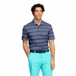 ADIDAS Gents 2-Colour Stripe Primegreen Polo Shirt Crew Navy - White -Cheap Footwear Store P HI5181ADIDASSHIRTCREWNAVYWHITEGENTS 3 L