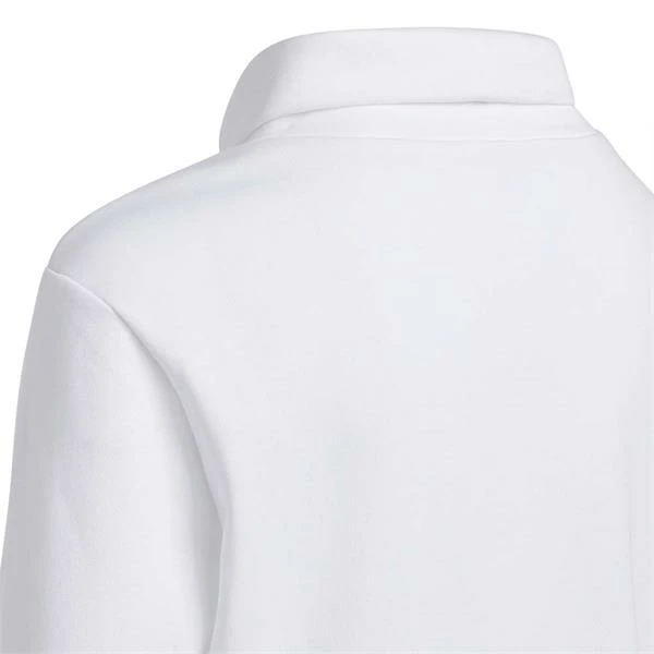 ADIDAS Junior - Girls Mock Sweatshirt White 7 ADIDAS Junior - Girls Mock Sweatshirt White - Image 5