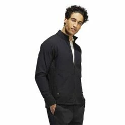 ADIDAS Gents Statement Full-Zip Jacket Black -Cheap Footwear Store P HM7375ADIDASJACKETBLACKGENTS 4 L