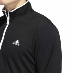 ADIDAS Gents Primegreen ¼ Zip Sweatshirt Black - White -Cheap Footwear Store P HM8272ADIDASSWEATSHIRTBLACKWHITEGENTS 4 L
