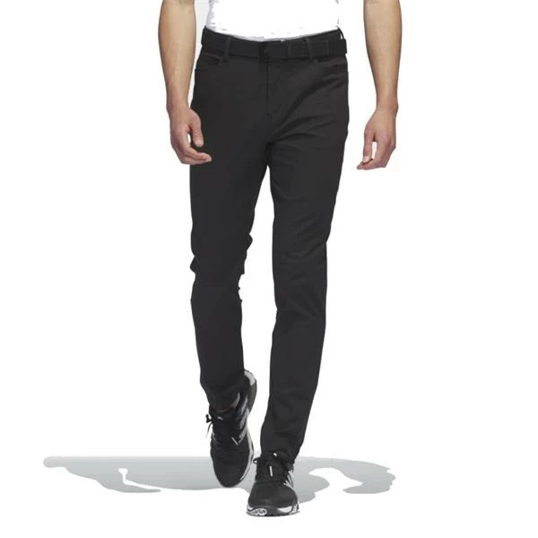 ADIDAS Gents Go-To 5 Pocket Pants Black 5 ADIDAS Gents Go-To 5 Pocket Pants Black - Image 3
