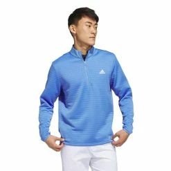 ADIDAS Gents DWR ¼ Zip Sweatshirt Blue Fusion -Cheap Footwear Store P HY3905ADIDASSWEATSHIRTBLUEFUSIONGENTS 3 L