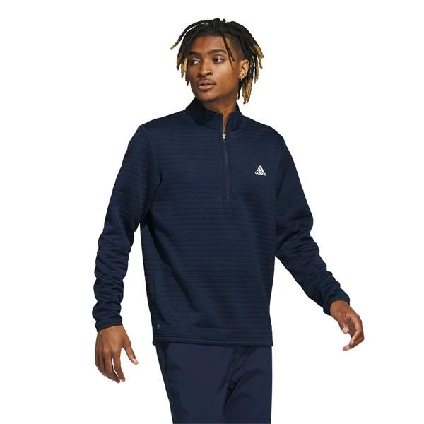 ADIDAS Gents DWR ¼ Zip Sweatshirt Collegiate Navy 5 ADIDAS Gents DWR ¼ Zip Sweatshirt Collegiate Navy - Image 3