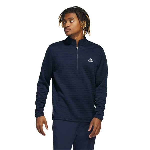 ADIDAS Gents DWR ¼ Zip Sweatshirt Collegiate Navy 6 ADIDAS Gents DWR ¼ Zip Sweatshirt Collegiate Navy - Image 4