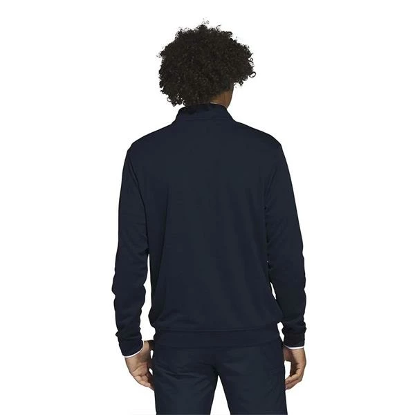 ADIDAS Gents Primegreen ¼ Zip Sweatshirt Collegiate Navy - White 5 ADIDAS Gents Primegreen ¼ Zip Sweatshirt Collegiate Navy - White - Image 3
