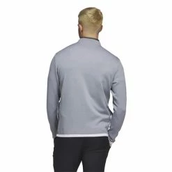 ADIDAS Gents Microdot ¼ Zip Pullover White - Grey Three -Cheap Footwear Store P IA4763ADIDASPULLOVERWHITEGREYTHREEGENTS 2 L