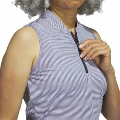 ADIDAS Ladies Two Colour Ottoman Polo Shirt Collegiate Navy - White -Cheap Footwear Store P IA7826ADIDASSHIRTNAVYWHITELADIES 5 L