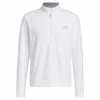 ADIDAS Gents Elevated ¼ Zip Pullover White -Cheap Footwear Store P IB6113ADIDASPULLOVERVESTWHITEGENTS L