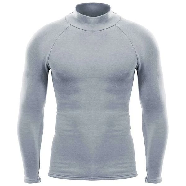 Zero Fit Heatrub Ultimate Mock Grey 3 Zero Fit Heatrub Ultimate Mock Grey
