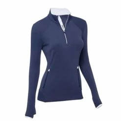 Zero Restriction Ladies Sofia Pullover Storm White (931)