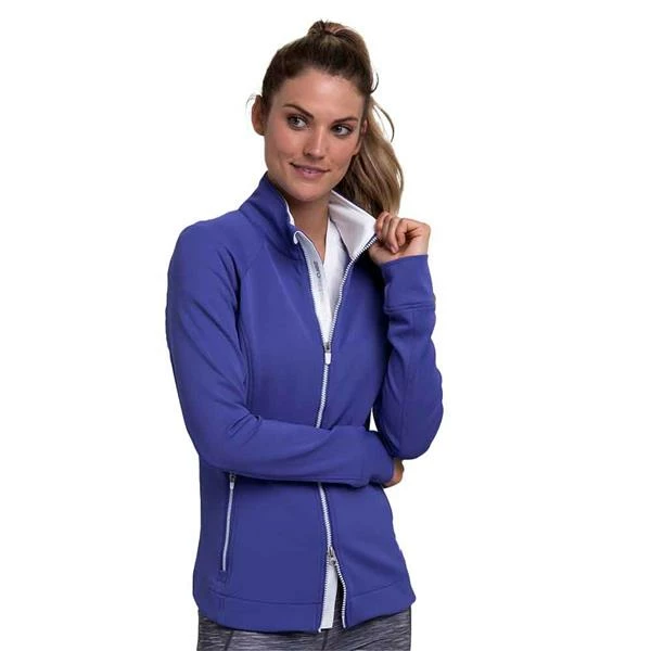 Zero Restriction Ladies Mikaela Full Zip Top Lapis (4122) 3 Zero Restriction Ladies Mikaela Full Zip Top Lapis (4122)