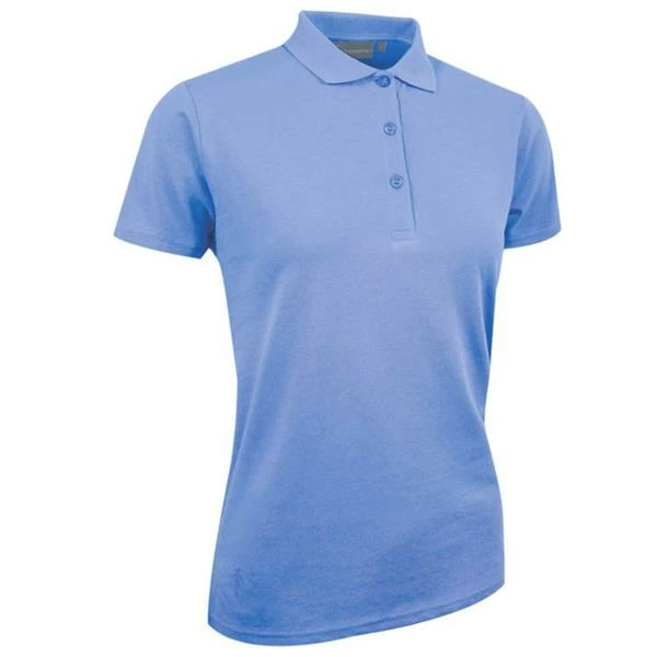Glenmuir Ladies Sophie Pique Polo Shirt Light Blue 3 Glenmuir Ladies Sophie Pique Polo Shirt Light Blue