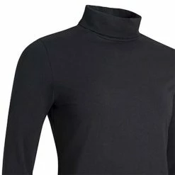 Glenmuir Ladies Fern Roll Neck Long Sleeve Shirt Black -Cheap Footwear Store P LSC2691GLENMUIRSHIRTBLACKLADIES 1 L