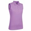 Glenmuir Ladies Jenna Sleeveless Performance Pique Polo Shirt Amethyst -Cheap Footwear Store P LSP2557GLENMUIRSHIRTAMETHYSTLADIES L
