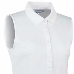 Glenmuir Ladies Jenna Sleeveless Performance Pique Polo Shirt White 5 Glenmuir Ladies Jenna Sleeveless Performance Pique Polo Shirt White -Cheap Footwear Store P LSP2557GLENMUIRSHIRTWHITELADIES 1 L