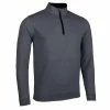 Glenmuir Gents Wick Zip Neck Lightweight Performance Midlayer Charcoal Marl - Black -Cheap Footwear Store P MF7503GLENMUIRMIDLAYERCHARCOALMARLBLACKGENTS L