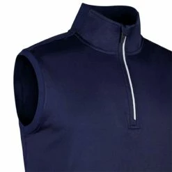 Glenmuir Gents Charles Zip Neck Sleeveless Midlayer Navy - Light Grey 6 Glenmuir Gents Charles Zip Neck Sleeveless Midlayer Navy - Light Grey -Cheap Footwear Store P MF7556GLENMUIRMIDLAYERNAVYGREYGENTS 1 L