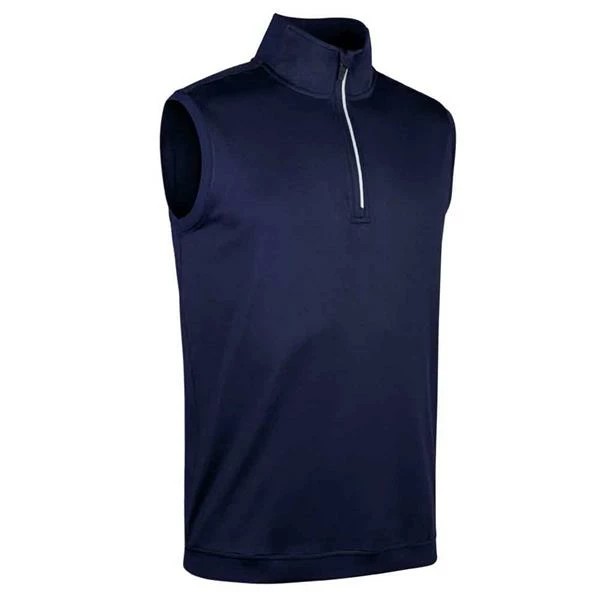Glenmuir Gents Charles Zip Neck Sleeveless Midlayer Navy - Light Grey 3 Glenmuir Gents Charles Zip Neck Sleeveless Midlayer Navy - Light Grey